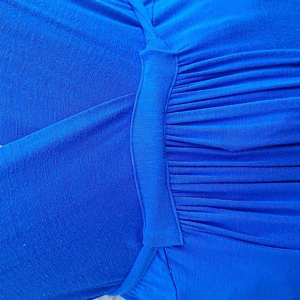Michael Kors Royal BlueJersey Maxi Dress - Picture 5 of 8
